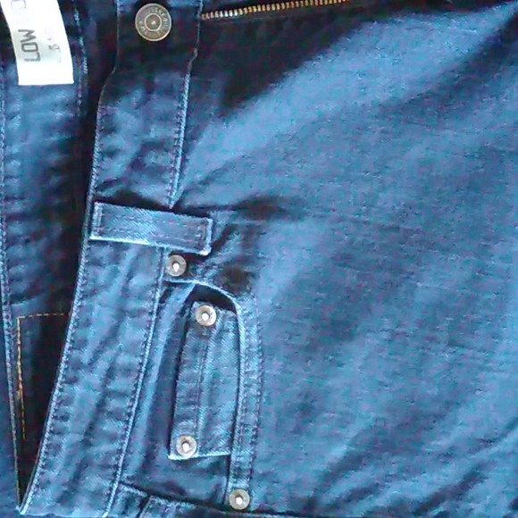 Sale! COPY Levi's 545 Low Boot Cut Dark Denim Jeans 16 M - Picture 4 of 11